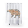 National Park Bear Shower Curtain - All National Parks List Rustic Bathroom Decor
