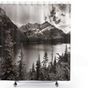 National Parks themed Shower Curtain - Nature Recreation Cloth Fabric Bathroom Decor