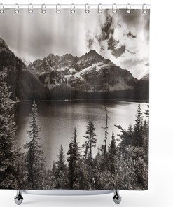 National Parks themed Shower Curtain - Nature Recreation Cloth Fabric Bathroom Decor