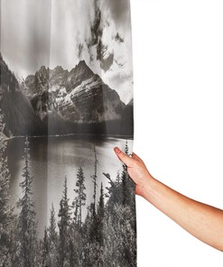 National Parks themed Shower Curtain - Nature Recreation Cloth Fabric Bathroom Decor