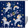 Native American Art Shower Curtain - Featuring a Magnificent Wolf Print Perfect for Wildlife Lovers. 