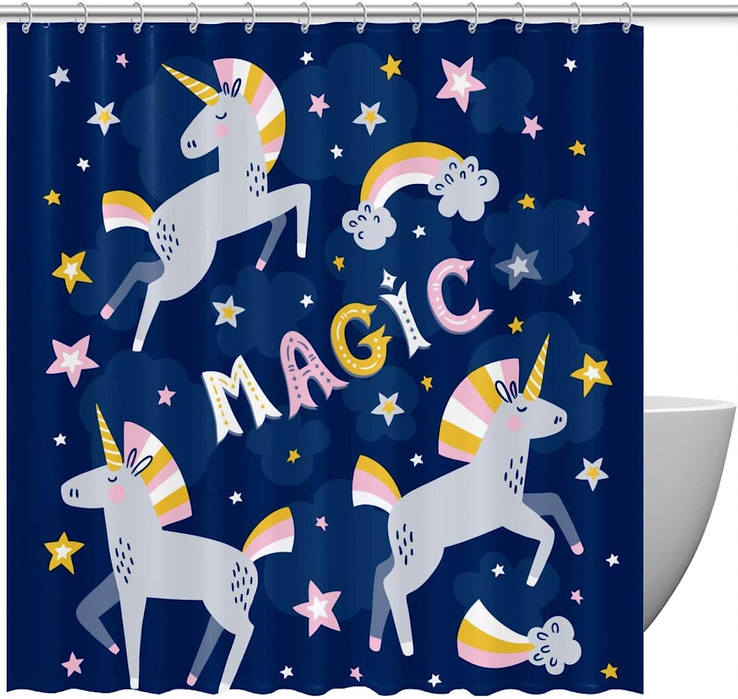 Native American Art Shower Curtain - Featuring a Magnificent Wolf Print Perfect for Wildlife Lovers.