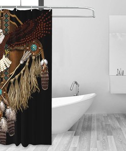Native American Eagle Shower Curtain for a Majestic Touch