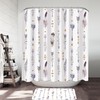 Native American Feathers and Arrows Shower Curtain - Boho Bathroom Decor