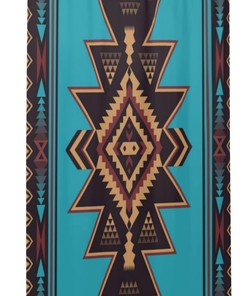 Native American Indian Aztec Shower Curtain - Ethnic Bathroom Decor