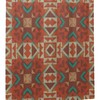 Native American Mosaic Pattern Shower Curtain - Southwestern Bathroom Decor