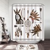 Native American Set Shower Curtain - Traditional Native American Art For Your Bathroom