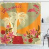 Native American Southwestern Vintage Navajo Abstract Geometric Tribal Ethnic Hipster Shower Curtain