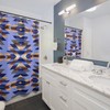 Native American Style Shower Curtain, Premium Bathroom Decor with Southwestern Pattern