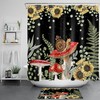Natural Countryside Botanical Leaf Shower Curtain