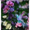 Nature-Inspired Painting Shower Curtain for a Serene Bathroom Atmosphere