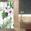 Nature-Inspired Shower Curtain with Modern Style and Home Textiles 