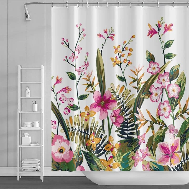 Nautical Kraken Shower Curtain, Oceanic Octopus Design for a Sea-Themed Bathroom