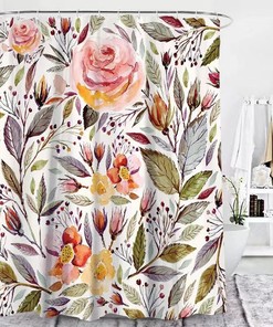 Nautical Kraken Shower Curtain, Oceanic Octopus Design for a Sea-Themed Bathroom