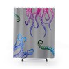 Nautical Octopus Tentacles Shower Curtain for Modern Bathroom Decor