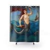 Nautical Sea Nymph Classic Premium Shower Curtain Waterproof Fabric for Elegant Bathroom Decor