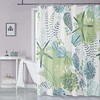 Nautical Seashell Decorative Fabric Shower Curtain With Coastal Starfish For Beach Themed Bathroom
