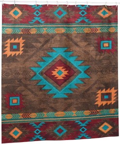 Navajo Nation Native Americans Shower Curtain for Bathroom Decor - Waterproof Fabric Bath Curtain