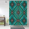 Navajo Pattern Southwest Shower Curtain for a Native American Theme