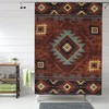 Navajo Shower Curtain for a Traditional Southwestern Look