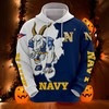 Navy Midshipmen Mascot Printed 3D Hoodie - 3D Printed Hoodies