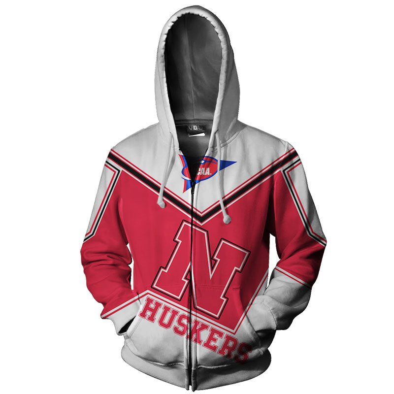 Nebraska Cornhuskers 3D Pullover & Zip Up Hoodie Gifts - 3D Hoodies For Men Graphic