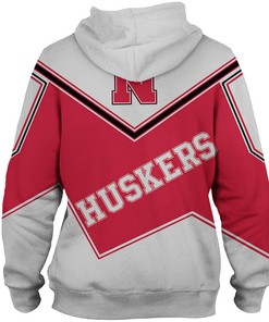 Nebraska Cornhuskers 3D Pullover & Zip Up Hoodie Gifts - 3D Hoodies For Men Graphic