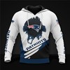 New England Patriots Cool Graphic 3D All Over Print Hoodie Gifts For Fans