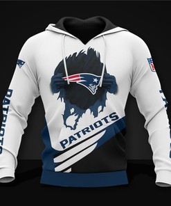 New England Patriots Cool Graphic 3D All Over Print Hoodie Gifts For Fans