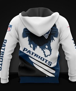 New England Patriots Cool Graphic 3D All Over Print Hoodie Gifts For Fans