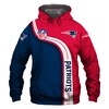 New England Patriots Cute Zip Hoodie Pullover Gift - Gifts For Men