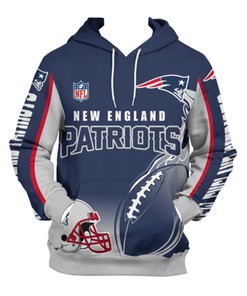 New England Patriots Flame Balls Graphic 3D Zip Hoodie - 3D Hoodies For Men Graphic