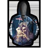 New England Patriots Halloween Death Card Hoodie - 3D Hoodies With Zippers