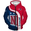 New England Patriots Pullover & Zip Hoodie - Gifts For Men