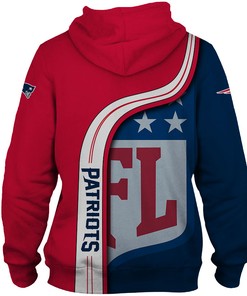 New England Patriots Pullover & Zip Hoodie - Gifts For Men