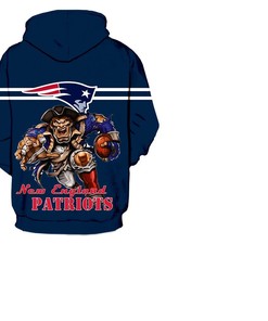 New England Patriots Ultra-Cool Design 3D All Over Print Zip Hoodie Pullover Nfl