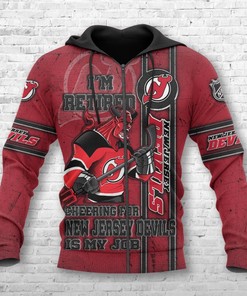 New Jersey Devils I'M Retired 3D All Over Print Hoodie Gifts For Fans