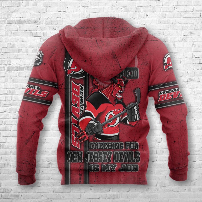 New Jersey Devils I'M Retired 3D All Over Print Hoodie Gifts For Fans