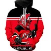New Jersey Devils Ultra-Cool 3D All Over Print Long Sleeve Hoodie Gift For Fans