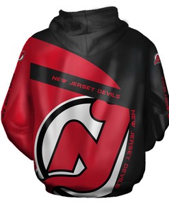 New Jersey Devils Zip Hoodie Gifts For Fans, All Over Print Hoodies For Women