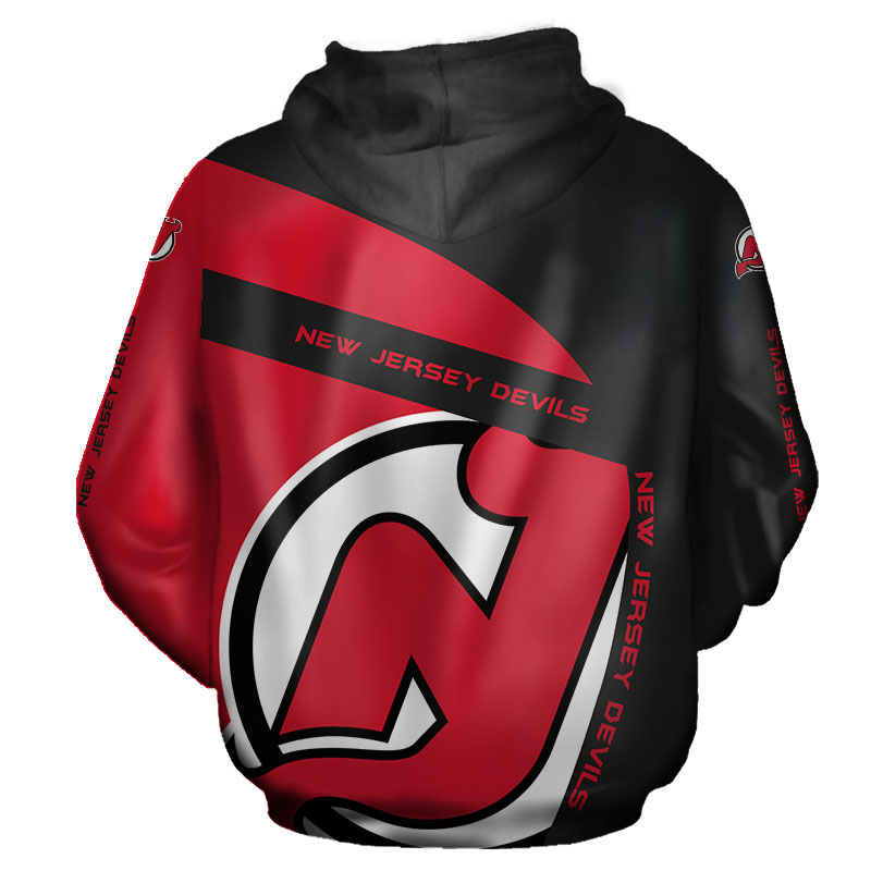 New Jersey Devils Zip Hoodie Gifts For Fans, All Over Print Hoodies For Women