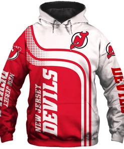 New Jersey Devils Zipper Hoodie All Over Print, Zip Hoodie Pullover Gifts For Fans
