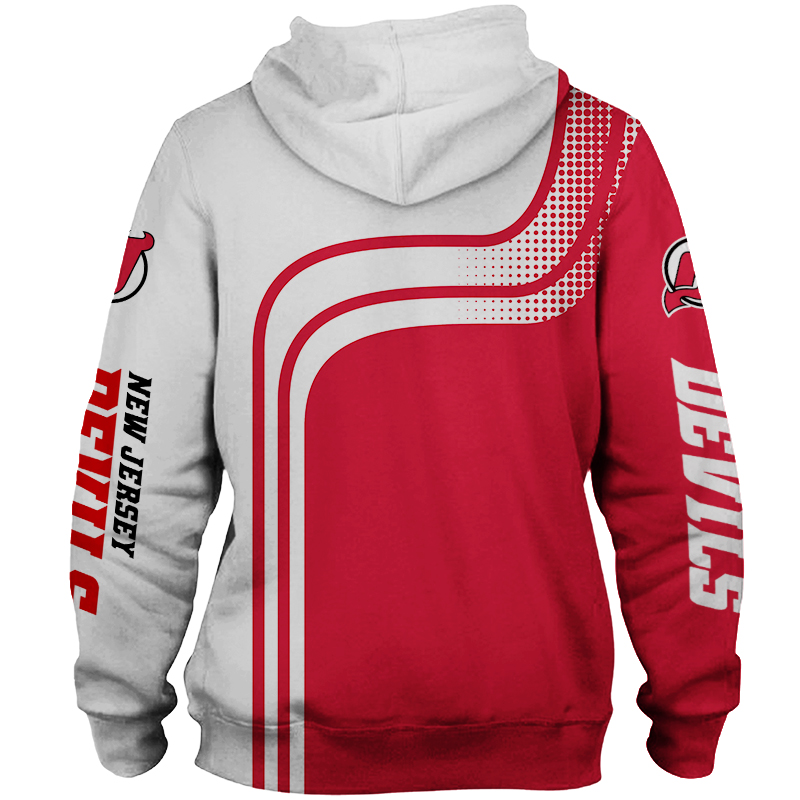 New Jersey Devils Zipper Hoodie All Over Print, Zip Hoodie Pullover Gifts For Fans