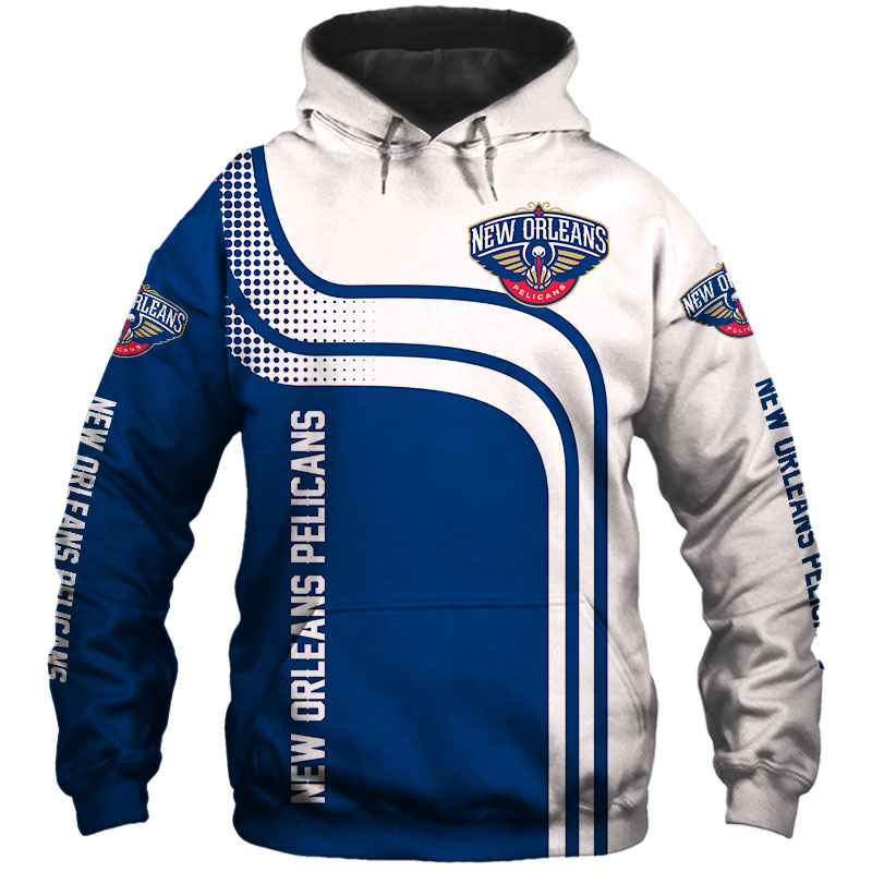 New Orleans Pelicans 3D All Over Print Zip Hoodie For Fans