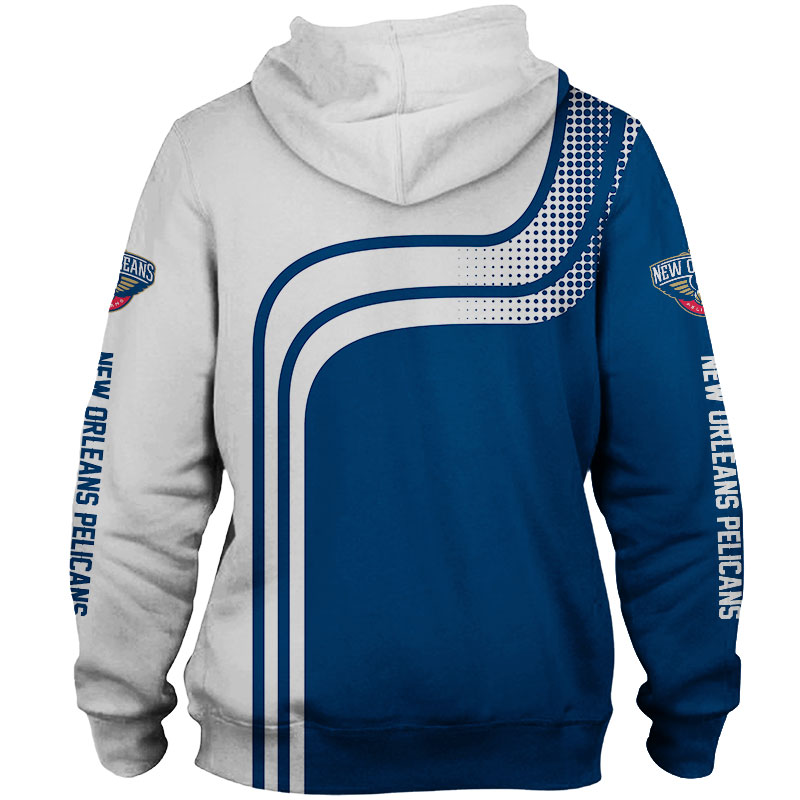 New Orleans Pelicans 3D All Over Print Zip Hoodie For Fans
