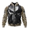 New Orleans Saints Camo Custom Name & Number 3D All Over Print Hoodie Gifts For Fans