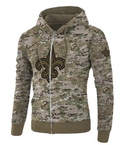 New Orleans Saints Camouflage 3D Printed Hoodie Gifts For Men