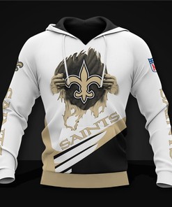 New Orleans Saints Cool Graphic 3D All Over Print Hoodie Gifts For Fans