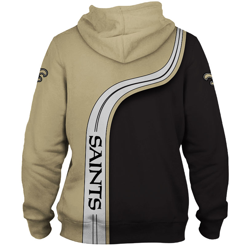 New Orleans Saints Cute Zip Hoodie Pullover 3D All Over Print Gifts For Fans, 3D Hoodies For Men Graphic