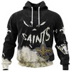 New Orleans Saints Devil Eyes 3D All Over Print Hoodie Gift For Fans